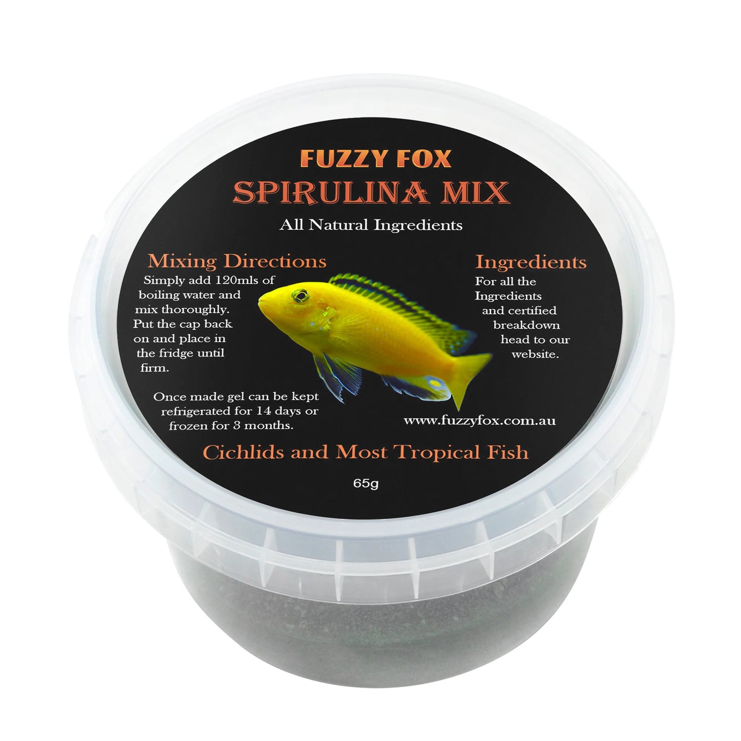 Fish Spirulina Gel Pre-Mix