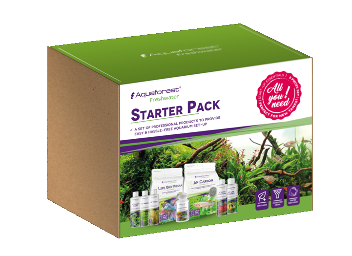 AF Starter Pack – Complete Freshwater Aquarium Starter Kit