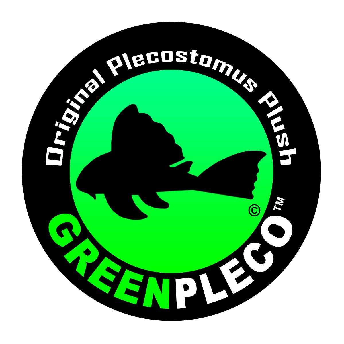 Green Pleco Plushys