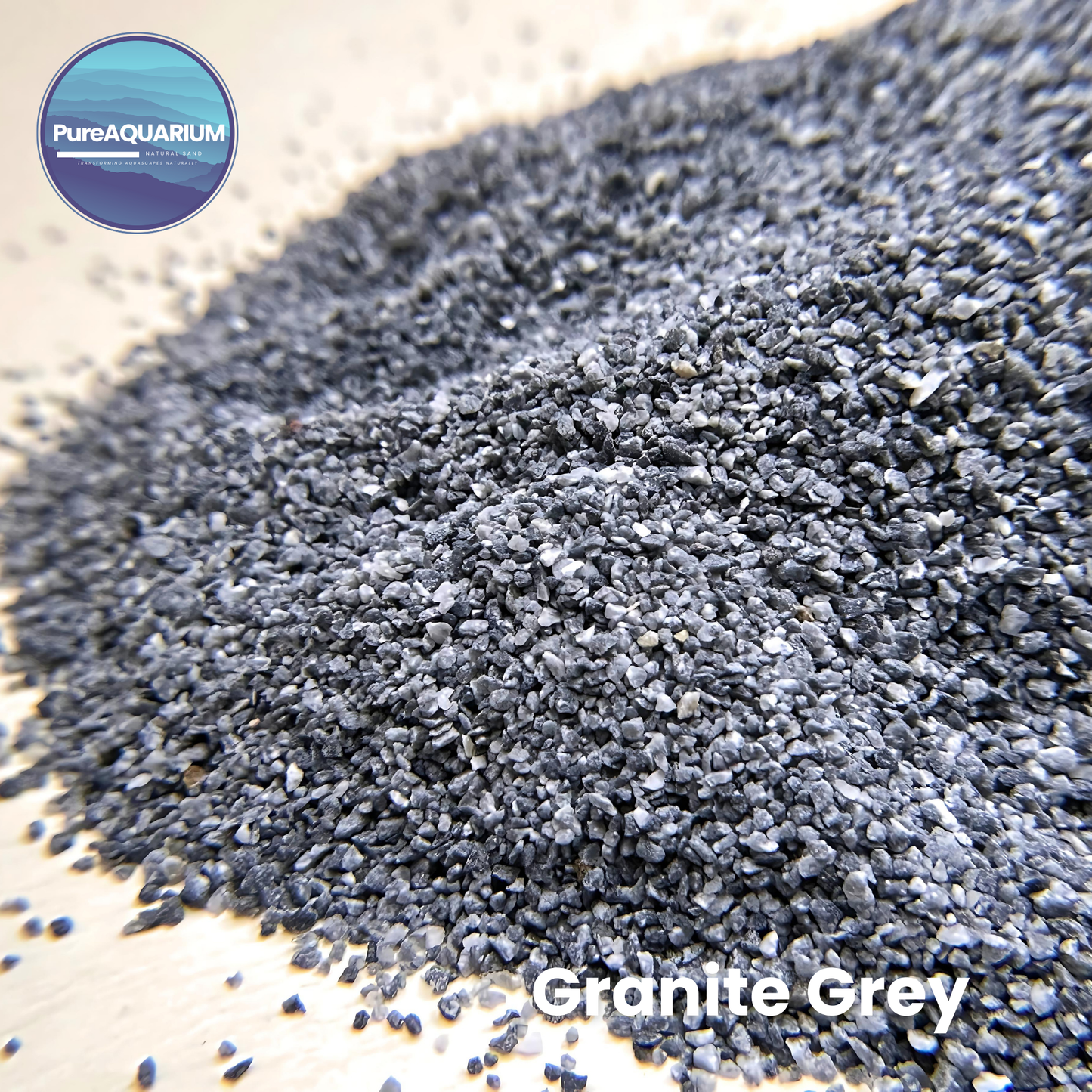 PureAquarium Sand – Granite Grey - 5KG