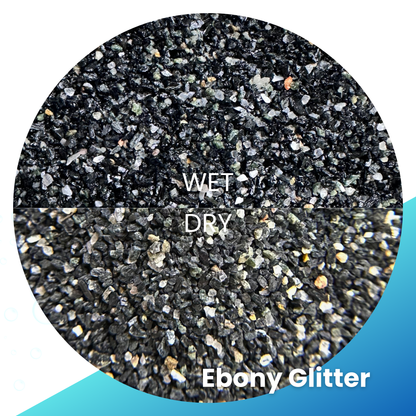 PureAquarium Natural Sand – Ebony Glitter - 5KG