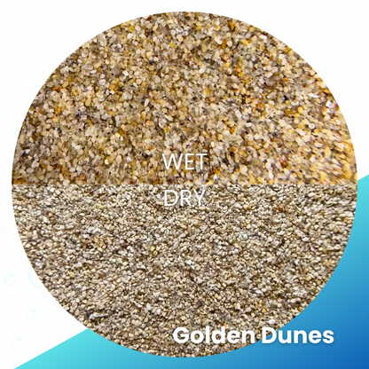 PureAquarium Natural Sand – Golden Dunes - 5KG